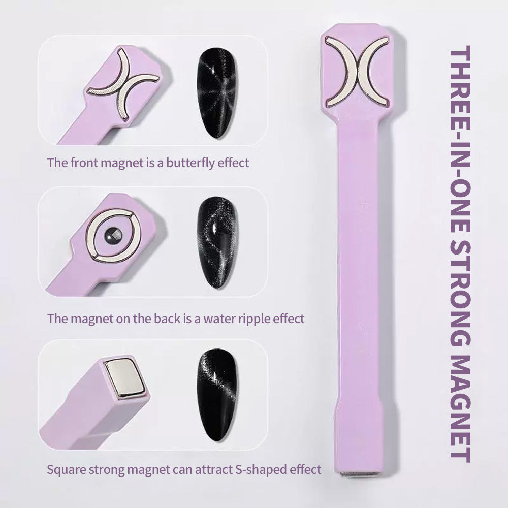 3-in-1 Butterfly Cat Eye Magnet - Professional Nail Art Tool 3-in-1 Butterfly Cat Eye Magnet - Professional Nail Art Tool