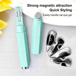 Strong magnetic attraction quick styling cat eye gel polish circular gourd diagonal effects easy operation