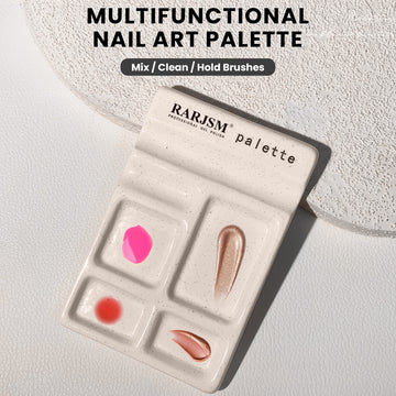 Blitzverkauf Keramik Nagelkunst Mischpalette - Multifunktionales Gel-Lack Werkzeugtablett - 67% RABATT Ausverkauf