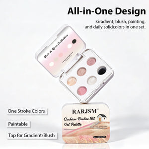 RARJSM Cushion Ombre Art Gel Palette 21 free harmful chemicals formula