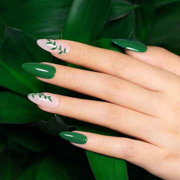 Vernis à ongles gel couleur vert émeraude 15 ml #814