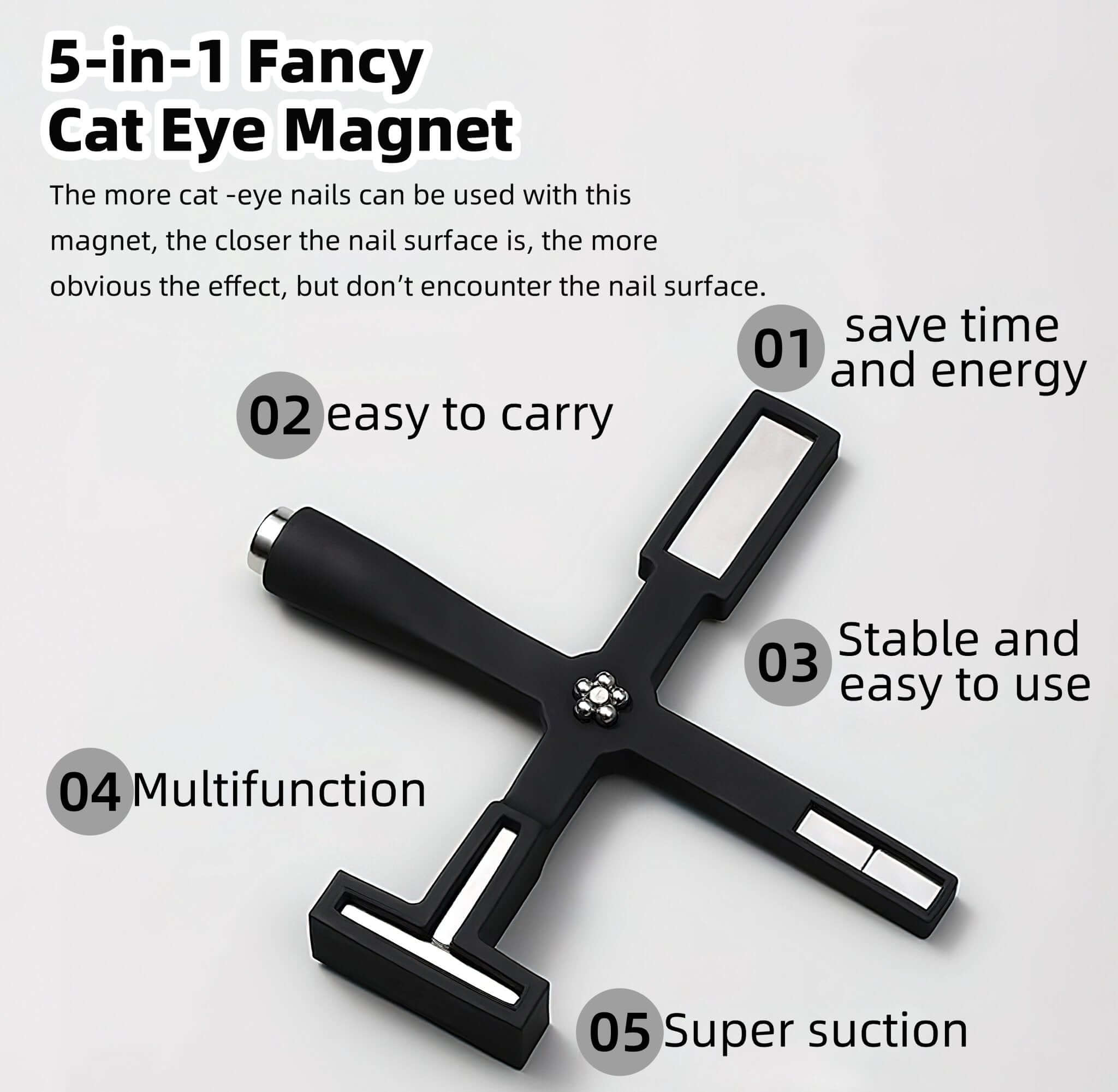 Cat Eye Magnet 3D 5D 9D Effects Dual Ended Magnetic Tool