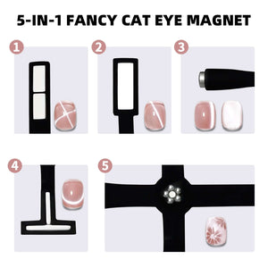 How to Use Cat Eye Magnet Tool for Nail Art Designs
