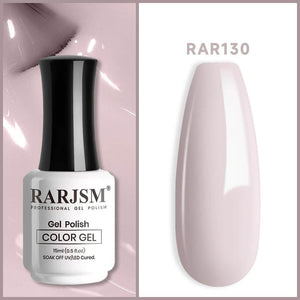 Rarjsm Beige Gel Nail Polish Classic Fall and Winter Dark Nail Colors