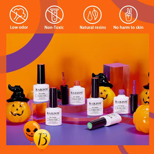 🎃Flash Sale🔥RARJSM ® Halloween Girl - 6 Shades Gel Nail Polish Set|7.5ml 6pcs
