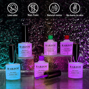 🎃Flash Sale🔥RARJSM ® Halloween Girls-6 Colors luminous Glow In The Dark Gel nail Polish Set|7.5ml 6pcs
