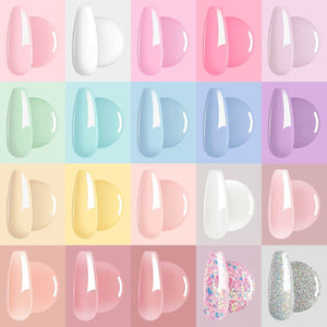 Pastel Series | RARJSM® 23 Pcs Gel Nail Polish Set | 5ml