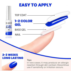 RARJSM ® Nail Art Gel Liner | 12 Colors Primary Color Painting Nail Gel Polish Set|8ml 12pcs