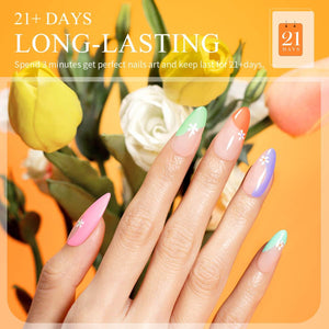 Spring-Summer Colors Collection | RARJSM ® 24 PCS Painting Nail Gel Polish Set | 5ml