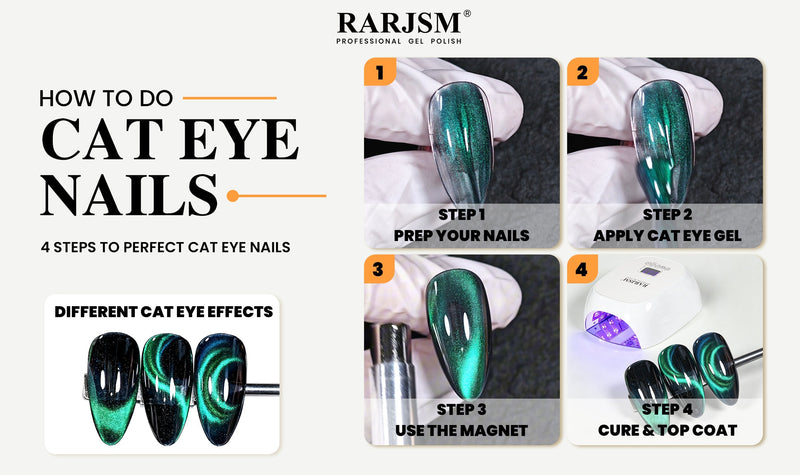 How to Do Cat Eye Nails: Step-by-Step Magnetic Gel Nail Tutorial