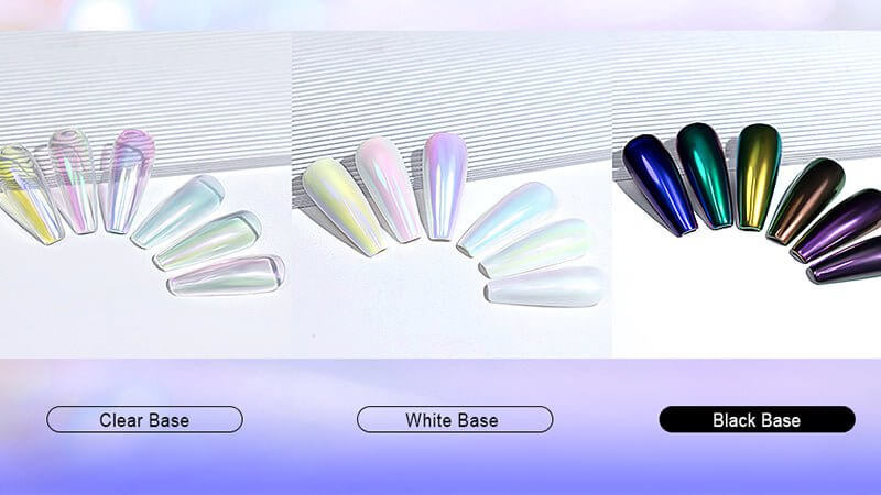 WHY CHOOSE LIQUID CHROME NAIL POWDER! ? DUST-FREE AND FAST - RARJSM