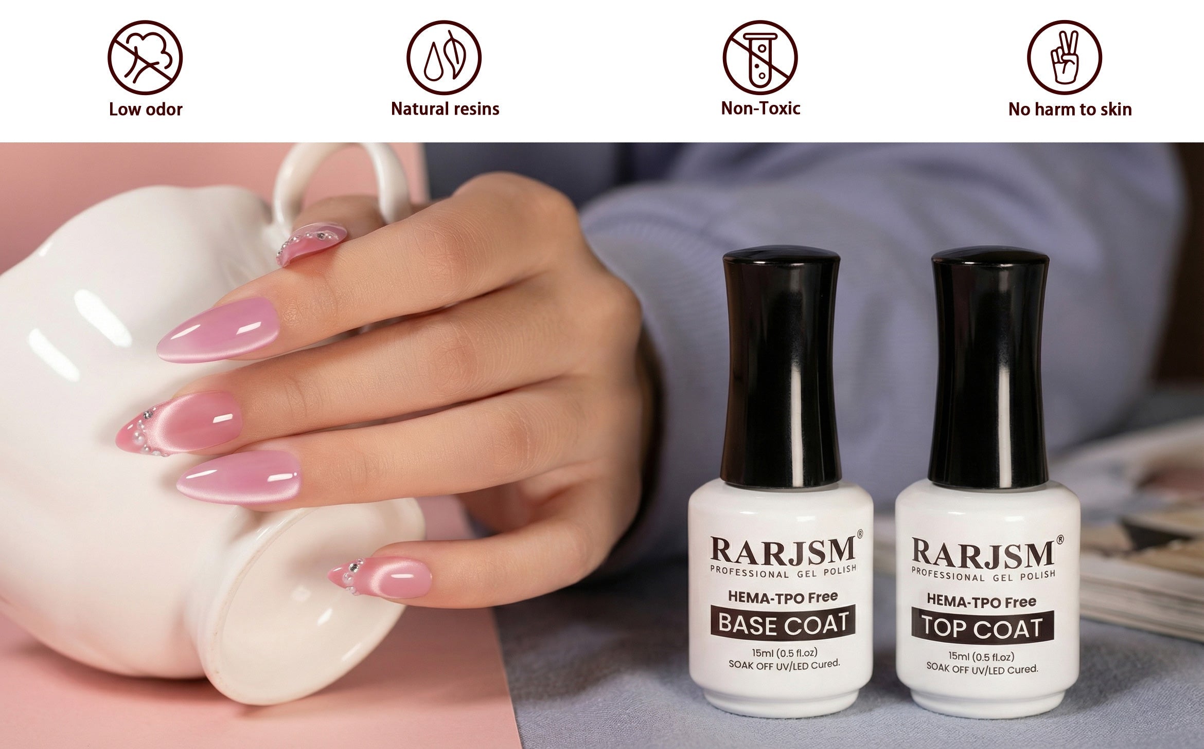 Understanding Gel Polish Ingredients — What Really Matters for Your Nails | RARJSM