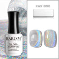 Regenbogen Blau Lila Katzenauge Gel Nagellack 15ml - Magnetischer Holografischer Schimmer RAR1090