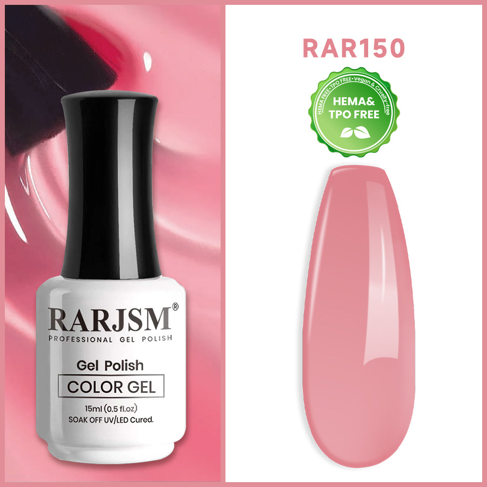 Rose sain |  RARJSM ®Vernis gel de couleur classique |15ml #150