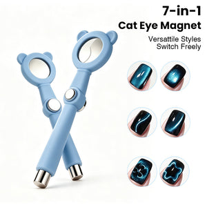 RARJSM 7-in-1 cat eye magnet vs regular magnet – shockproof silicone sleeve, premium quality durable and reliable