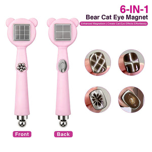 RARJSM pearl cat's eye magnet stick – fast magnetization, strong magnet, for long nails, super sparkle, beginner friendly