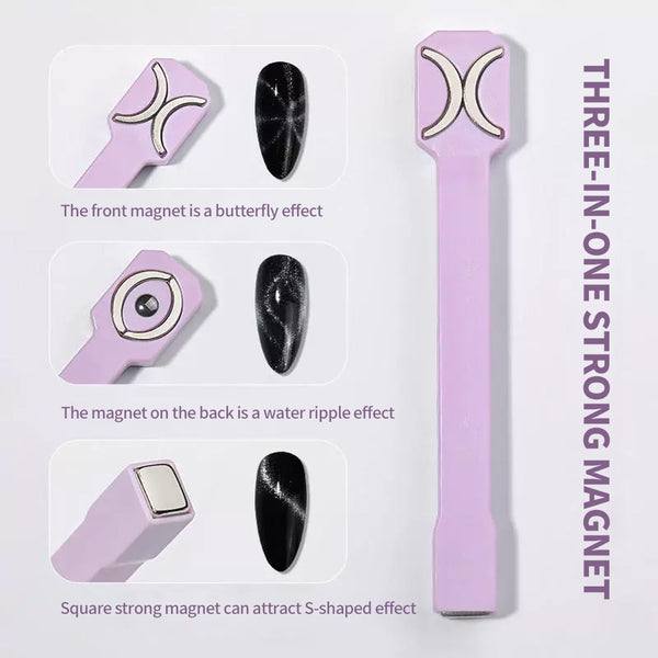 Three-in-One Strong Nail Art Magnet