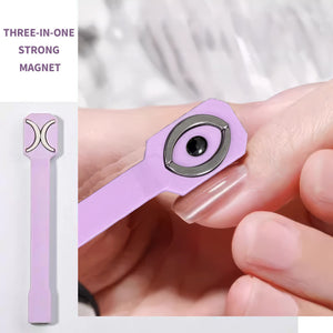 3-in-1 strong magnet in use - comfortable ergonomic handle, super strong magnetic force for precise control
