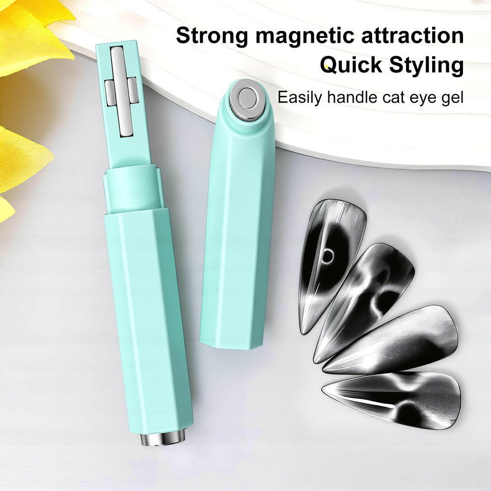Strong magnetic attraction quick styling cat eye gel polish circular gourd diagonal effects easy operation
