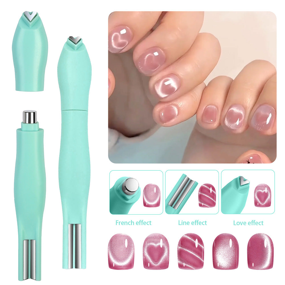 3-in-1 Heart Cat Eye Magnet Tool Multi-Effect Detachable Magnetic