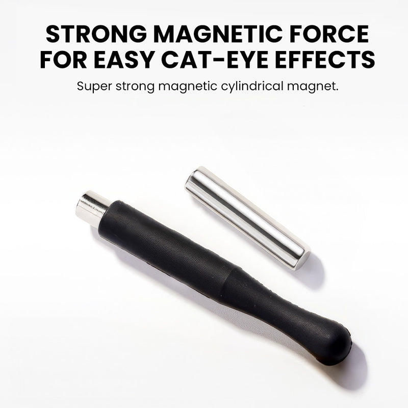 Strong magnetic force cat eye magnet for easy nail effects - comfortable silicone grip
