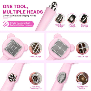 RARJSM bear cat eye magnet superior craftsmanship durable anti-drop silicone sleeve vs ordinary magnet comparison