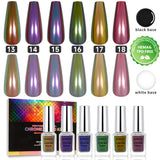 Kit de poudre de chrome liquide série Caméléon RARJSM ®| 6 pièces 5 ml