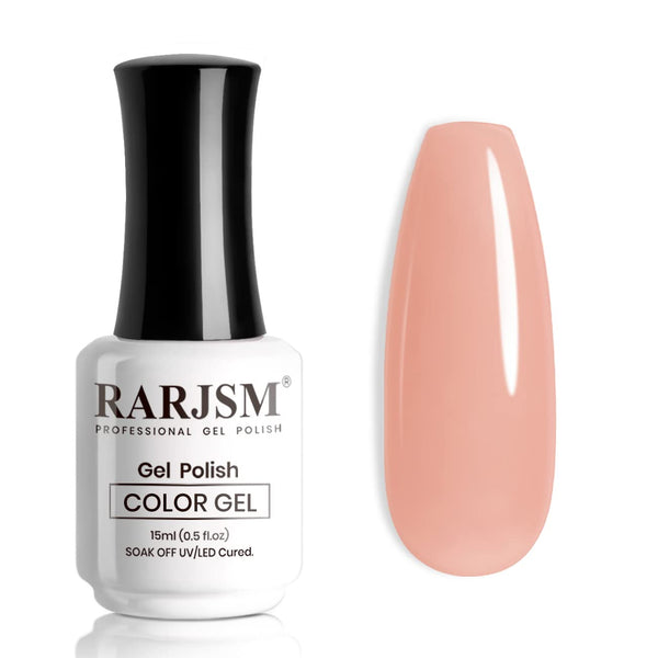 Vernis à ongles gel translucide en verre cristal rouge ambre