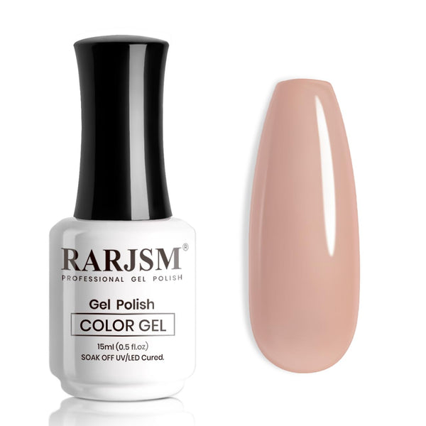 Vernis à ongles gel translucide en verre cristal rouge ambre