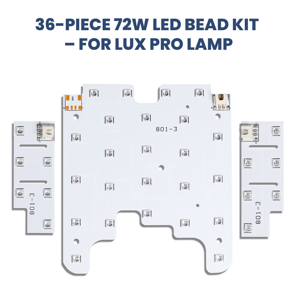 High power high brightness LED bead kit 72W double brightness one lamp brighter than two ordinary beads chip structure
