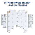 36-teiliges 72W LED-Perlen-Set - Hochleistungs-Ersatzpanel für Lux Pro Lampe