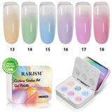 Pastel Reverie Cushion Ombre Art Gel Palette - 6 Pastel Colors, TPO & HEMA Free
