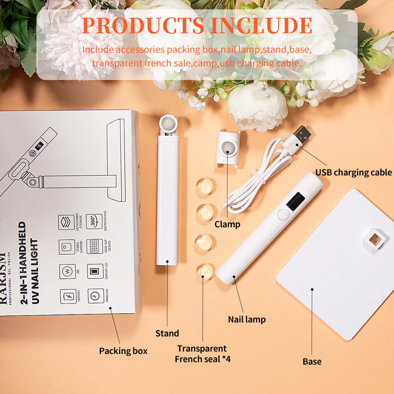 Mini UV Nail Light for Travel DIY Home Salon Use