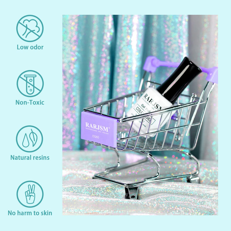 Gel polish safety features - low odor non-toxic natural resins TPO HEMA free EU certified formula
