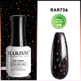 Sparkly Black Diamond Glitter Gel Nail Polish 15ml #736