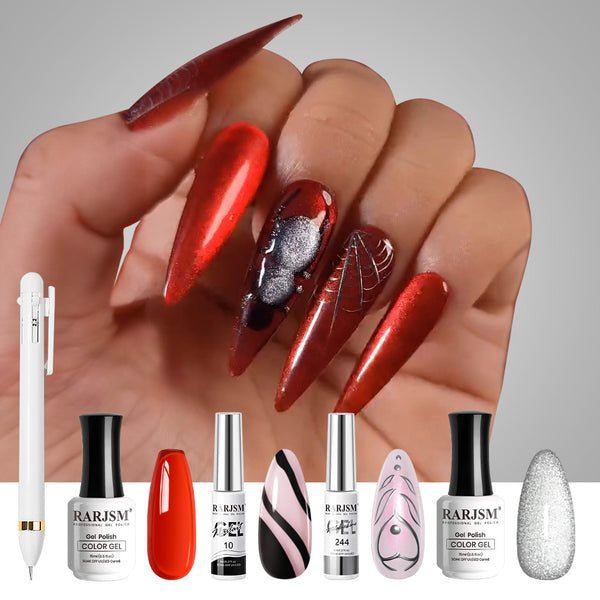 IG-Nageltrend – Scarlet Widow