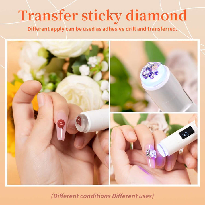 RARJSM3-in-1 Handheld UV Nail Light Kit-2024 upgraded version$18.99