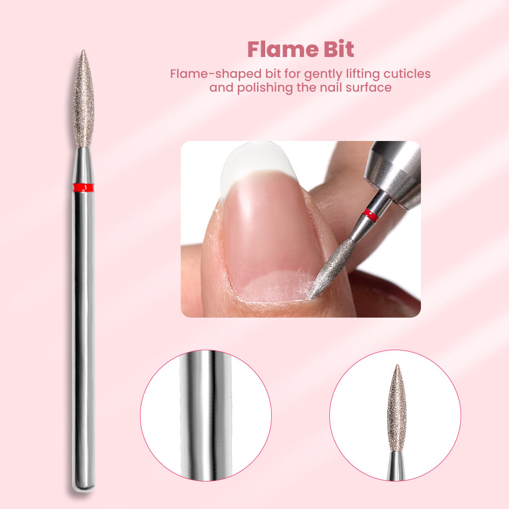 Nail Drill Bit Set 4 Pcs Tungsten Carbide Professional Manicure
