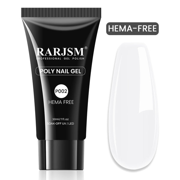 Gel per unghie Poly bianco-HEMA FREE 30g