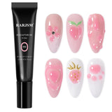Gel per modellare 3D senza strofinamento per disegni di nail art