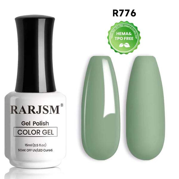 Mossy Meadow - Sage Green Gel Nail Polish 15ml R776