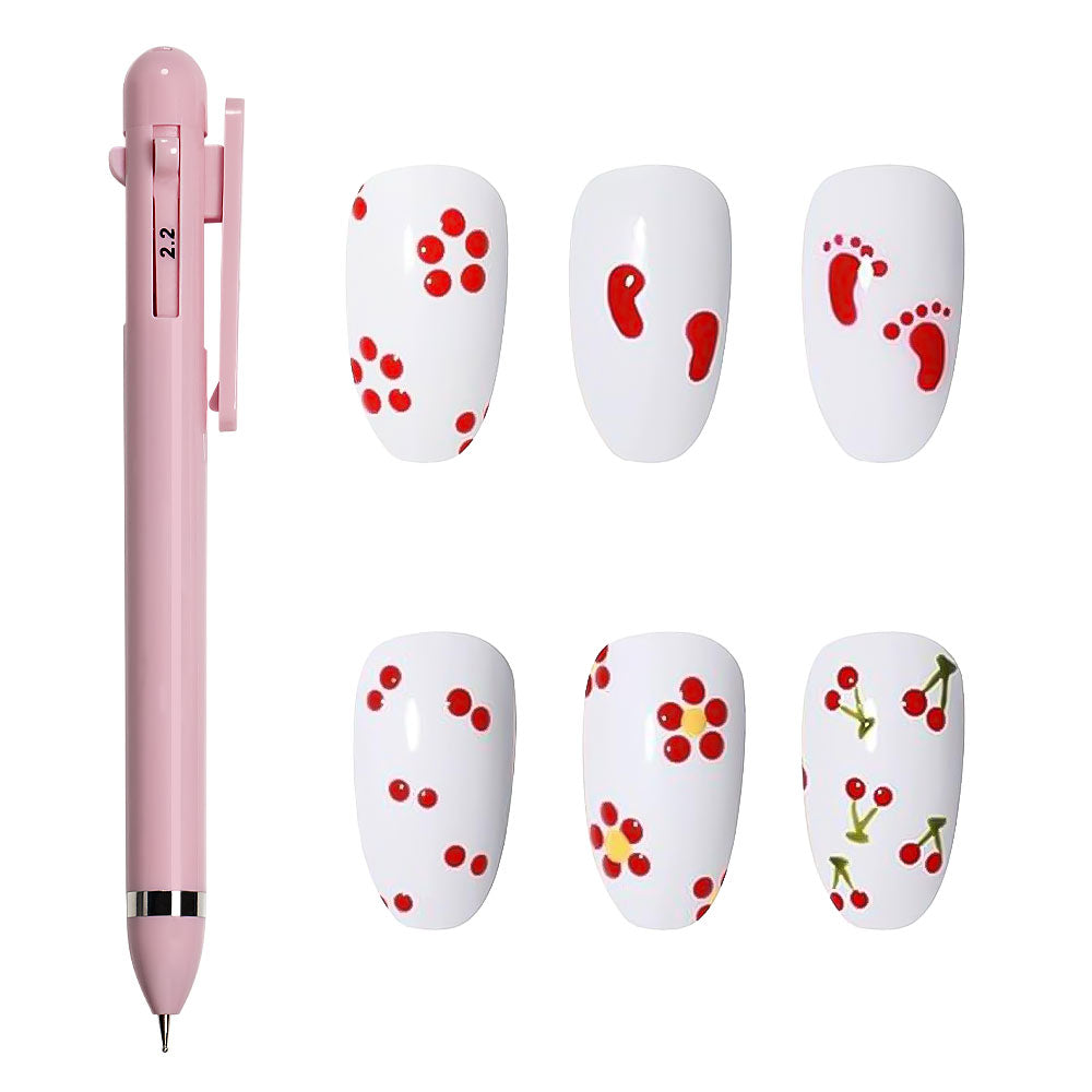 Penna a puntini 4 in 1 per nail art