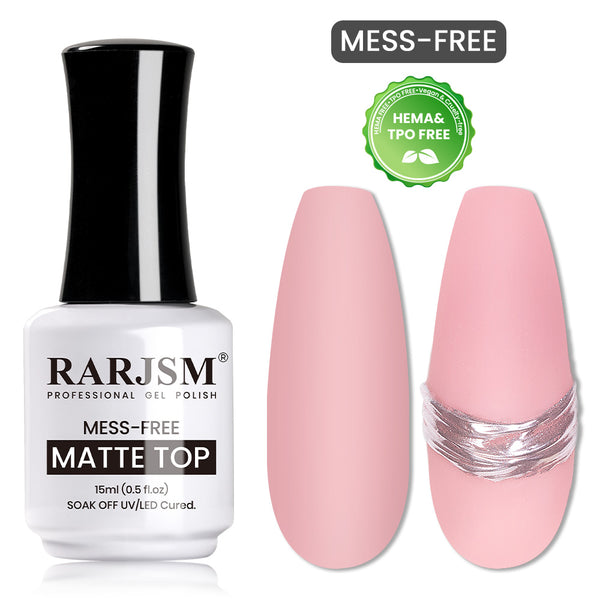 Mess Free Matte Top Coat 15ml
