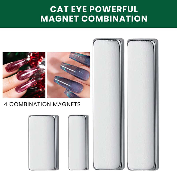 Cat Eye Nail Magnet Set for DIY cat nail designs - 4pcs $4.99