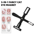 5-in-1 Fancy Cat Eye Magnet Werkzeug - Multifunktionaler 3D Nagelkunst Magnet