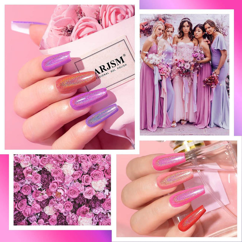 nail color for purple bridesmaid dress 15 Bridesmaid Nail Ideas the Whole Bridal Party Will Love See Photos