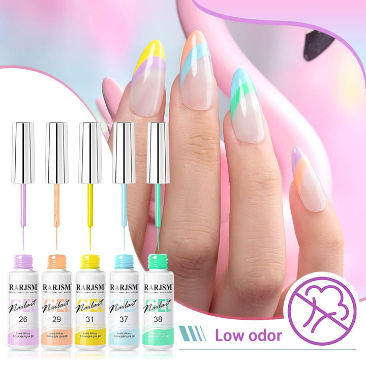 All In One Set | RARJSM ® 24 Colors Painting Nail Gel Polish Set｜8ml