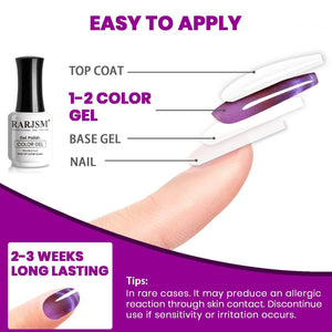 RARJSM ® Aurora Purple Magic Velvet Cat Eye Gel Polish 15ml #718