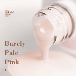 RARJSM ® Barely Pink Classic nude color gel nail polish 15ml #529