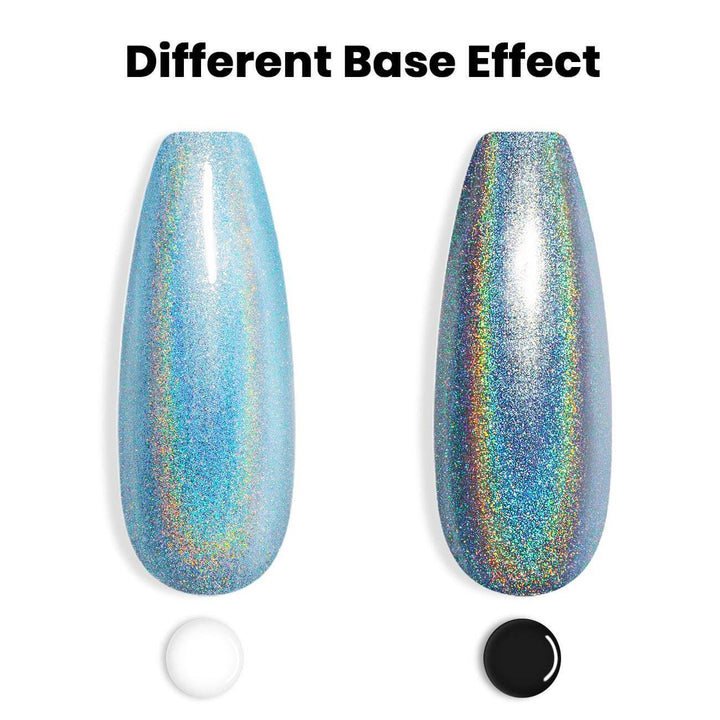 Blue Glitter Holographic Gel Nail Polish-7.5ml - RARJSM